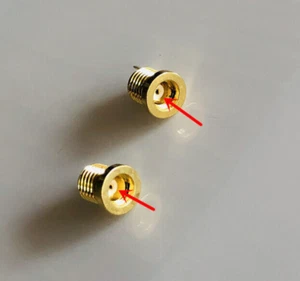 Accesorios universales para auriculares MMCX enchufe hembra chapado en oro hágalo usted mismo - Imagen 1 de 4