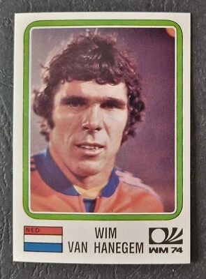 Panini Sticker 86 Wim van Hanegem Netherlands WM 1974 World Cup Story Sonric's - Bild 1 von 2
