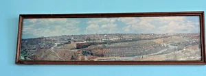 Fotografía aérea rara de Jerusalén - Tierra Santa (18"x7", años 60) - Imagen 1 de 5