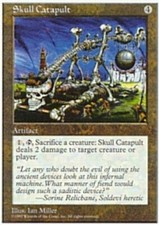 1x Skull Catapult NM, English MTG Fifth Edition