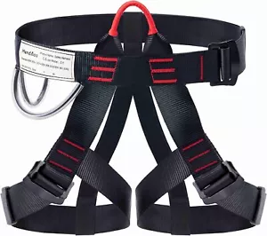 Safety Belts for Rappelling Fire Rescuing Tree Climbing Half Body belt for Novic - Picture 1 of 13