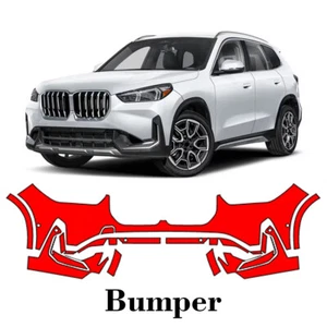 Front bumper PreCut PPF Paint Protection Film For BMW X1 Base 2023-2025 - Picture 1 of 6