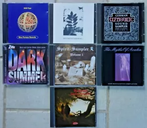 7 x CD Dark-Wave Gothic Indie Electro Sampler ZILLO Myths Of Avalon Dion Fortune - Bild 1 von 12
