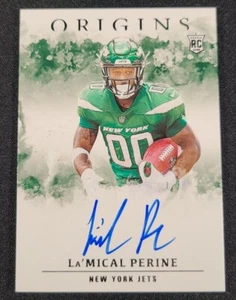 La'Mical Perine 2020 Panini Origins AUTO ROOKIE RC Card #RA-LP - Picture 1 of 7