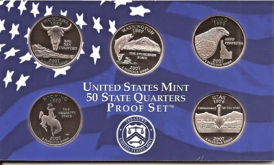 2007-S STATE QUARTER PROOF SET - Image 1 of 4