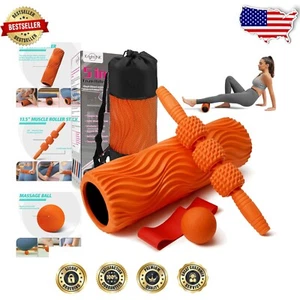 Set Rulli Muscolari ad Alta Densità per Sollievo Tessuti Profondi - Portatile e Versatile - Foto 1 di 8
