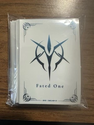 CARDFIGHT VANGUARD CREST OF THE FATED ONE LOGO WHITE SLEEVES (80 PCS) USA Seller - Image 1 of 2