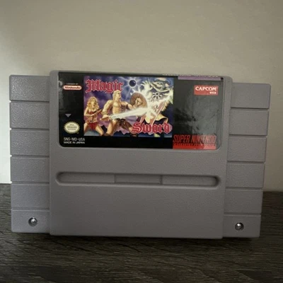 Magic Sword Super Nintendo SNES Authentic Cartridge Only - Image 1 of 2