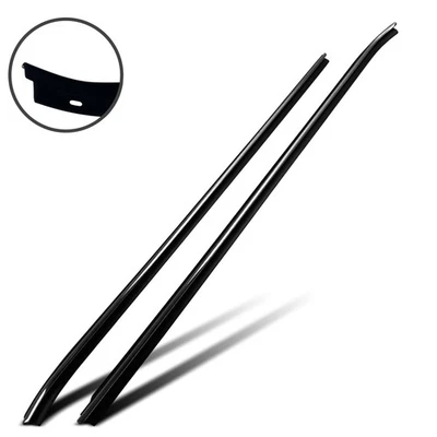 2x Sello rascador de ventana exterior conductor y pasajero para Chevrolet Camaro 1970-1979 Foto 1 de 4