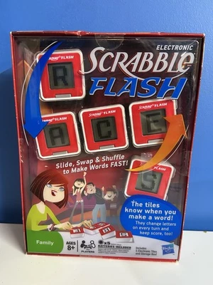 2009 Electronic Scrabble Flash Family Word Game - BRAND NEW! - Image 1 of 3