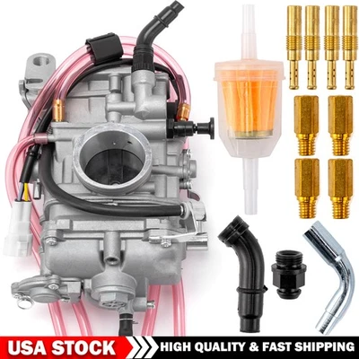Carburador FCR MX39mm con filtro de combustible y chorros para Suzuki DRZ400 DRZ 400 Carb ATV Foto 1 de 4