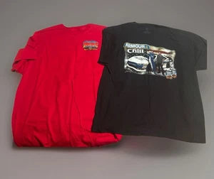 Armour Chili Dale Jr Tyler Reddick Matt Hicks Local Driver Black Shorts XL Pcs 3 - Picture 1 of 11