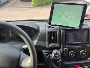 Navigation Tablet Halter Wohnmobil Konsole Cockpit Citroen Jumper Fiat Ducato - Bild 1 von 5