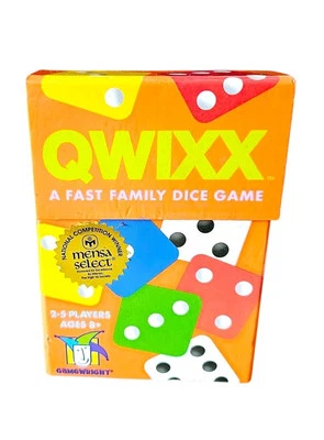 NEW  QUIXX  Dice Game Game Wright Ages 8+ Quick Play Travel Holiday Party - Image 1 of 4
