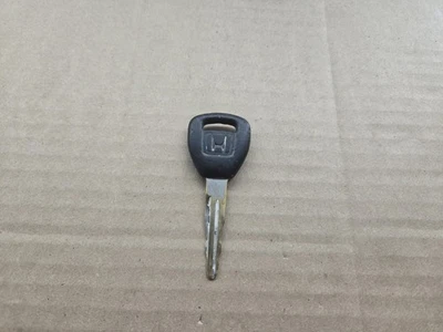 Llave de puerta de encendido negra y cromada de fábrica Honda OEM Foto 1 de 2