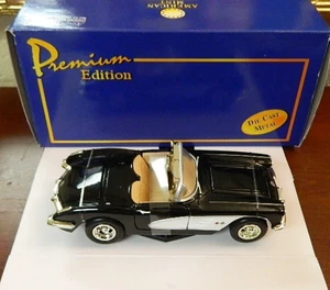 American Mint 1:24 1959 Black Corvette w/Box – Excellent Condition! - Picture 1 of 5
