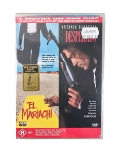 New - El Mariachi + Desperado DVD Double Feature Region 4 Antonio Banderas - Picture 1 of 4