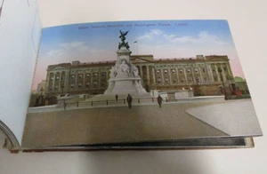 London Postcard Book Album - 17 Postcards of City Landmarks - England - Antique - Bild 1 von 12