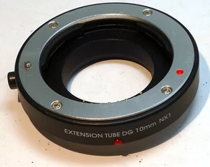 SAMSUNG EXTENSION TUBE DG NX1 MIRRORLESS CAMERA MACRO 10mm LENS CLOSE-UP RING - Picture 1 of 7