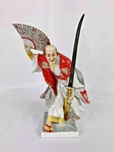Rosenthal Porzellan Figur Richard Förster 432 U Tanzender Samurai Art Deco Antik - Bild 1 von 12