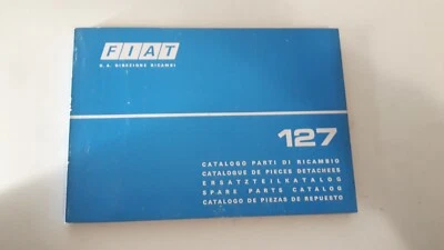 Manuale catalogo delle parti di ricambio per Fiat 127 1^ edizione 1975 originale - Immagine 1 di 4