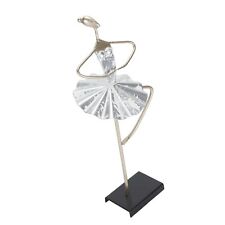 (A300-4)Ballerina Sculpture Iron Lifelike Ballet Dancer Statue Exquisite