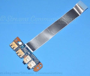 TOSHIBA Satellite P755-S5263 P755-S5265 P755-S5267 Laptop USB Port + Audio Board - Picture 1 of 7