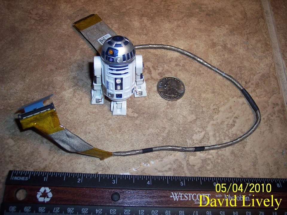 Dell M158P Inspiron 1440 14" LVDS Video Cable 50.4BK02.101 CN-0M158P - Image 1 of 1