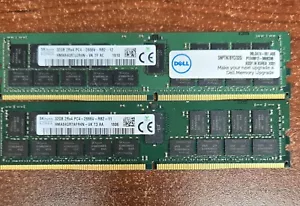 Sk Hynix 64GB (2X32GB) 2RX4 PC4 2666V Server Memory - Picture 1 of 1