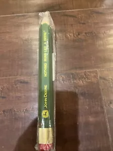 John Deere Pencil Giant Jumbo Oversized 11" Gift Novelty Promo Ruler on Back 1" - Picture 1 of 2