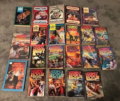 Hardy мальчиков книги PB лот из 21 чехол файлы менестрель 80-х + 90-х L@@K - Изображение 1 из 4