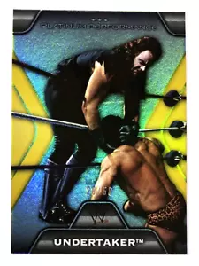 2010 Topps Platinum WWE Undertaker Gold Platinum Performance /50 #PP-17 - Picture 1 of 2