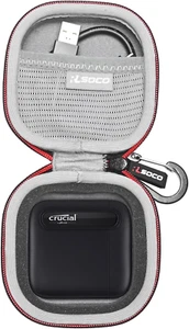 RLSOCO Hard Case for Crucial X10 Pro/X9/X9 Pro/X6 4TB/2TB/1TB/500GB Portable Ssd - Picture 1 of 12