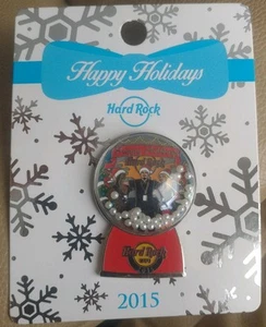 2015 HARD ROCK CAFE ONLINE HOLIDAY SNOWGLOBE  PIN LE 100. - Picture 1 of 3