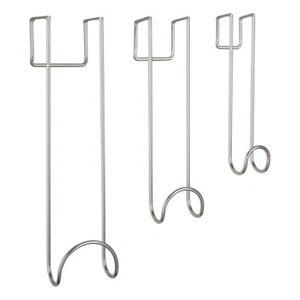 Umbra 34x8.2x10cm Swoop Over The Door Hanging Home Utility Clothing Hook Nickel - Picture 1 of 2