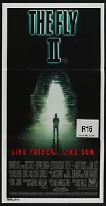 The Fly II (1989) Original Australian Daybill Poster Folded 13x26 - Picture 1 of 1