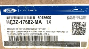 NEW OEM Genuine Ford Door Mirror Assembly Fits 2018-2020 F-150 P/N HC3Z-17682-MA - Picture 1 of 5