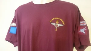 PARACHUTE REGIMENT UNITS DZ FLASH/PEGASUS T-SHIRT - Picture 1 of 6