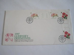 Guernsey 1997 definitives, various flowers FDC ...8/47 - Picture 1 of 2