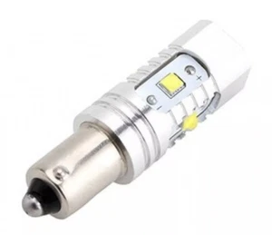 BLUE LED 30W BAX9s H6W 10000K Front Parking Light 2 X Bulbs Replacement - Picture 1 of 4