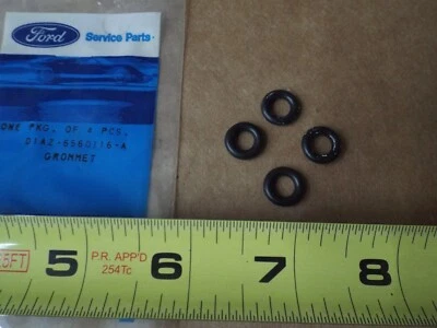 4 ojales de cinturón de seguridad de hombro NOS 1970 1971 1972 1972 1973 Ford Mustang Mach 1 Foto 1 de 4