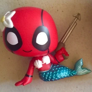 Funko Mystery Minis Marvel Deadpool Mermaid 1/72 raro - Imagen 1 de 1