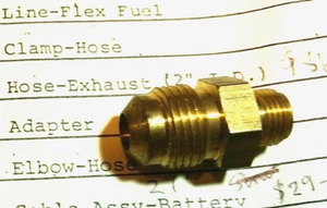 502-0576 ONAN BRASS ADAPTER FITTING MDJF MDJC MARINE DJC NOS - Picture 1 of 2