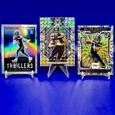 Jaxson Smith-Njigba Rookie Card Lot x3 - Silver Mosaic, Thrillers & Elite Series