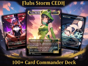Flubs Commander Deck Flubs, the Fool CEDH Custom MTG Cards, Proxy Cards - Photo 1/9