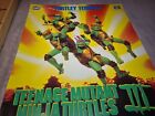 Teenage Mutant Ninja Turtles III (1993) Plakat wideo w Wielkiej Brytanii