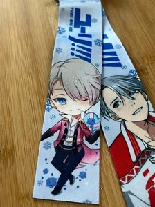 ¡Yuri sobre hielo!!!~VICTOR NIKIFOROV~Lindo LLAVERO GRANDE~Bolso Colgante~Anime NUEVO - Imagen 1 de 3