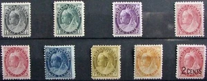 1898-1902 CANADA #74-79, 81-82, 88: F/VF MH Queen Victoria 'Numeral' Short Set - Picture 1 of 1