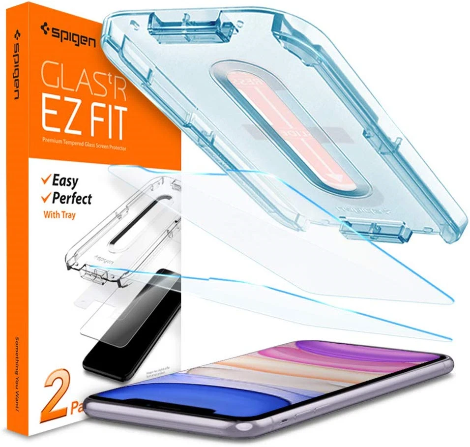 Spigen 064GL25166 Tempered Glass Curve Screen Protector 9H for iPhone XR