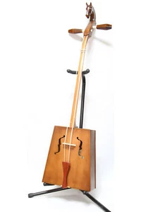 Beginner Light Brown Morin Khuur wiht Grip - Picture 1 of 3